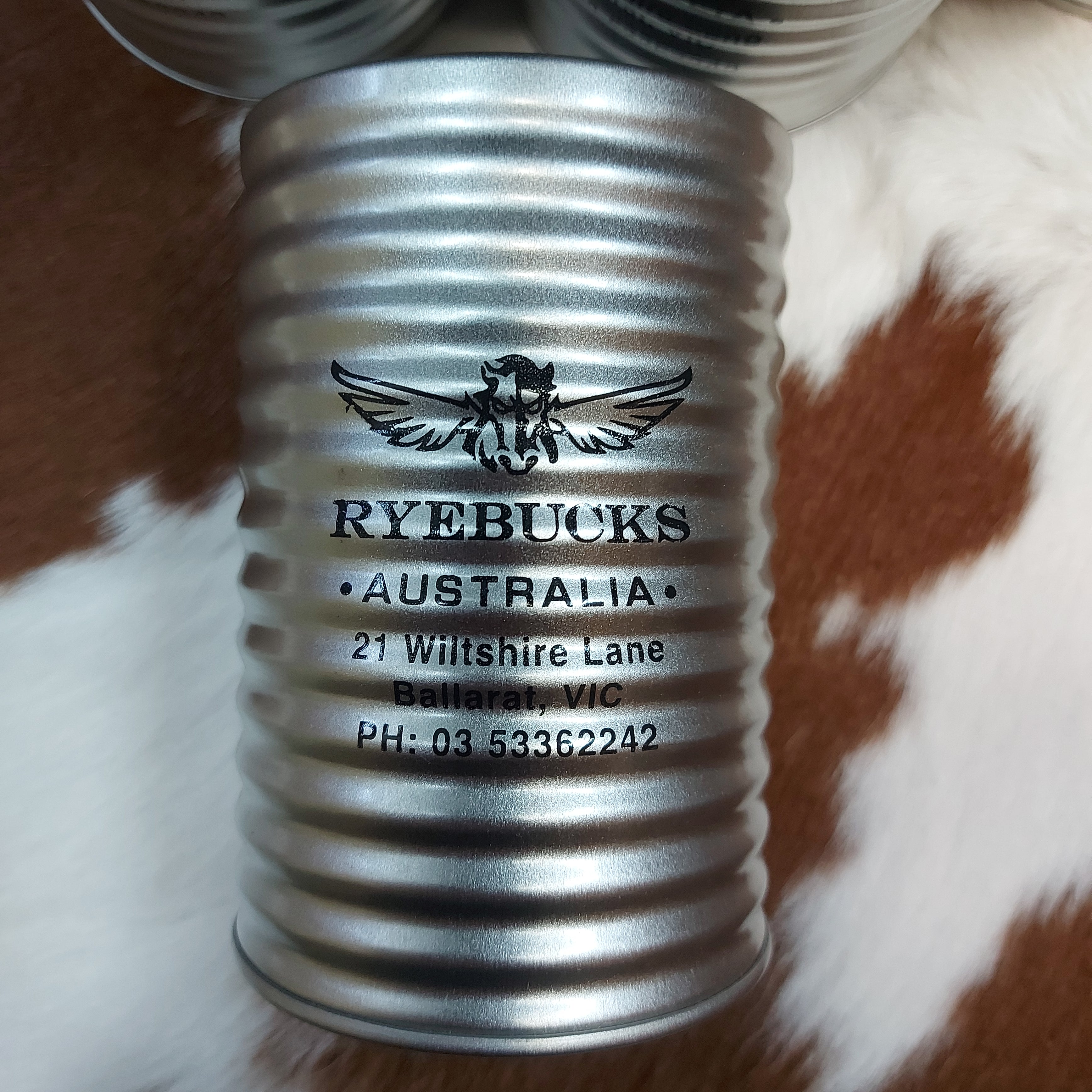 Ryebucks Metal Stubby Holder