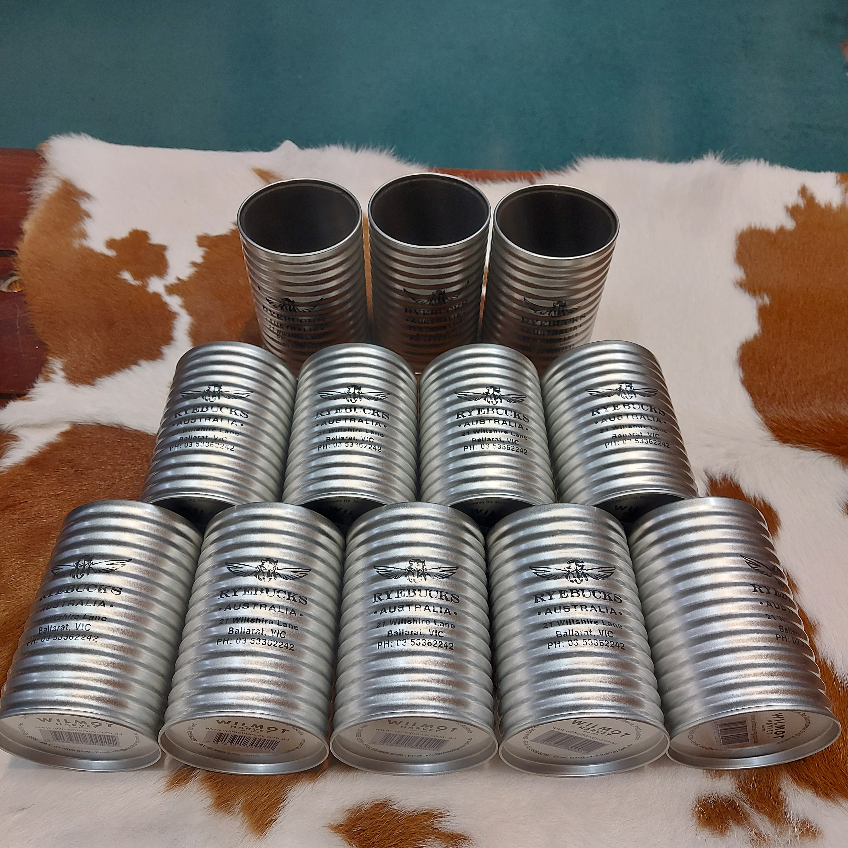 Ryebucks Metal Stubby Holder