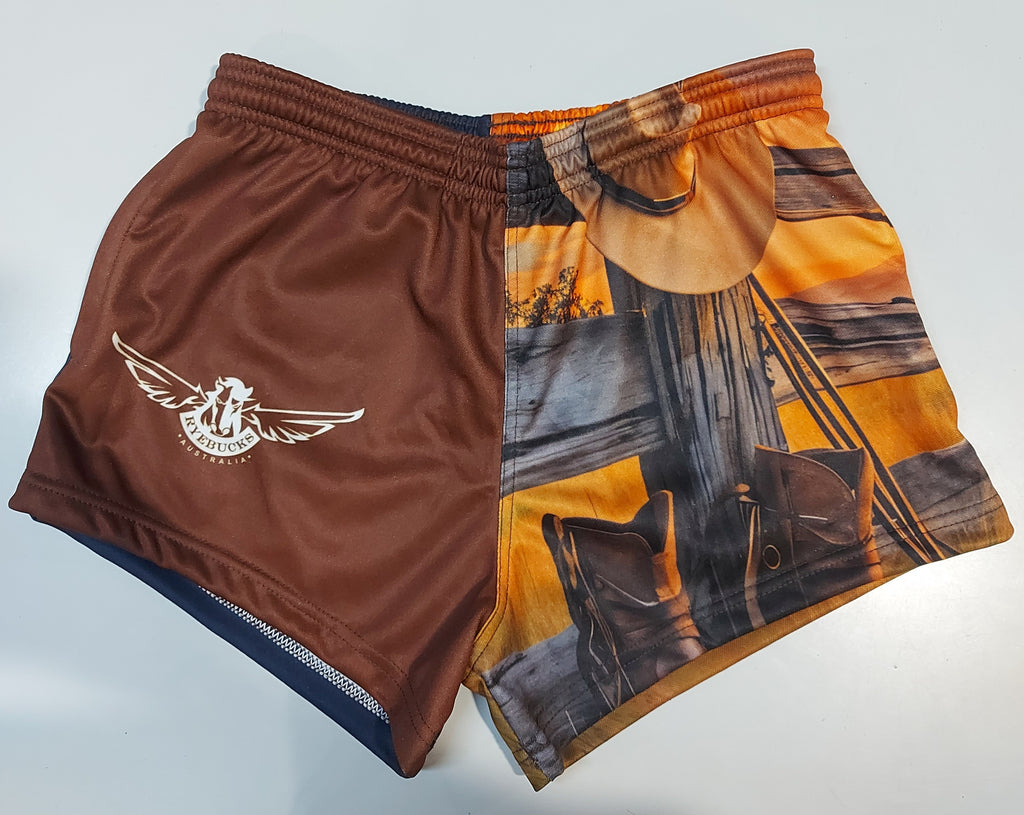 Ryebucks Footy Shorts-Kids