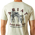 Ariat Straight Shooter T-Shirt- Oatmeal Heather