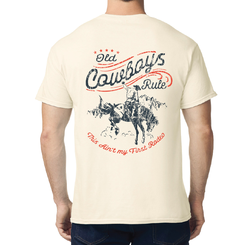 Old Cowboys Rule SST Tee