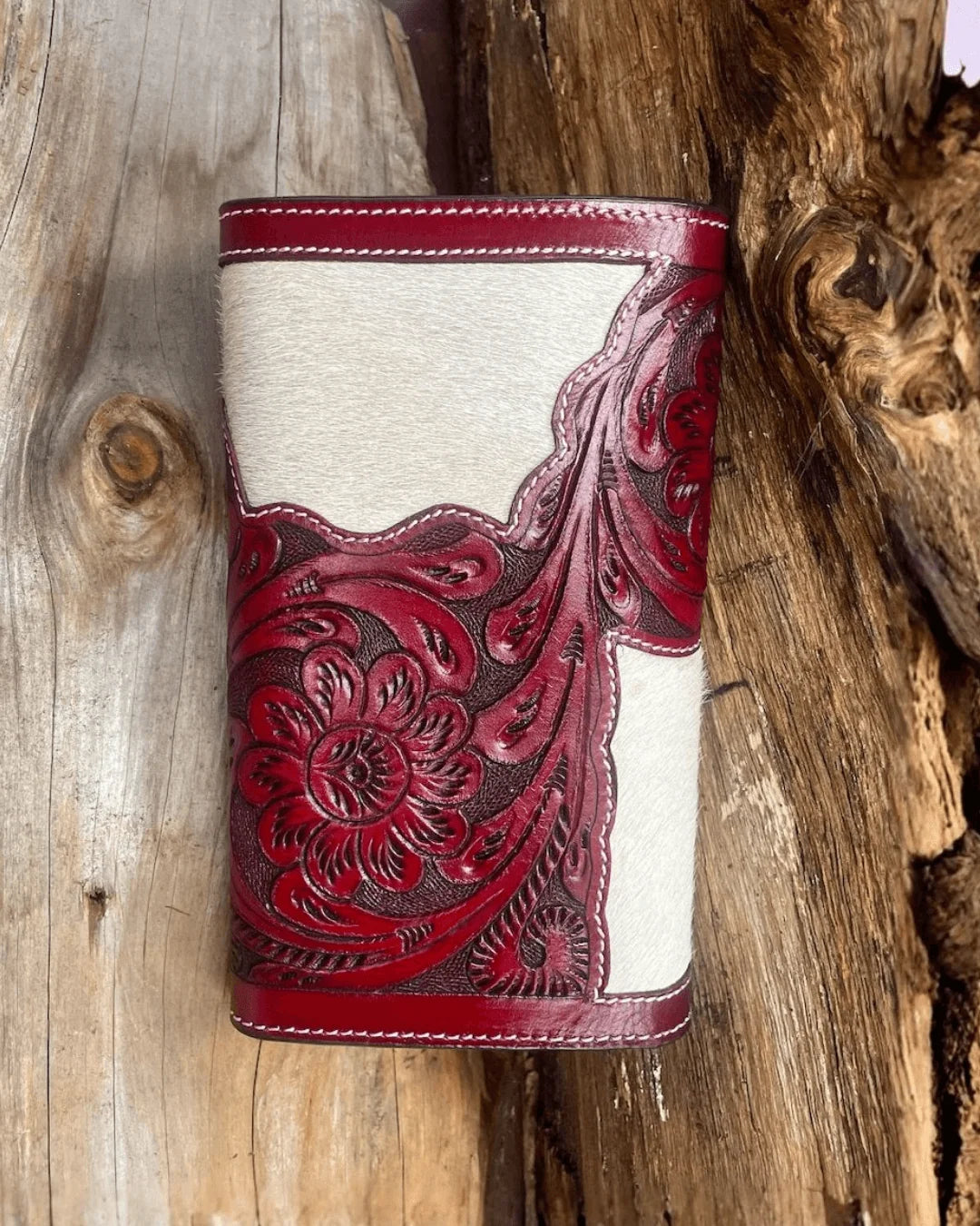 Outback King | Western Clutch Purse | Indian Cherry