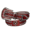Brigalow Ladies Flame Red Glitter Belt