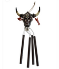 Pure Western Steer Head Wind Chime