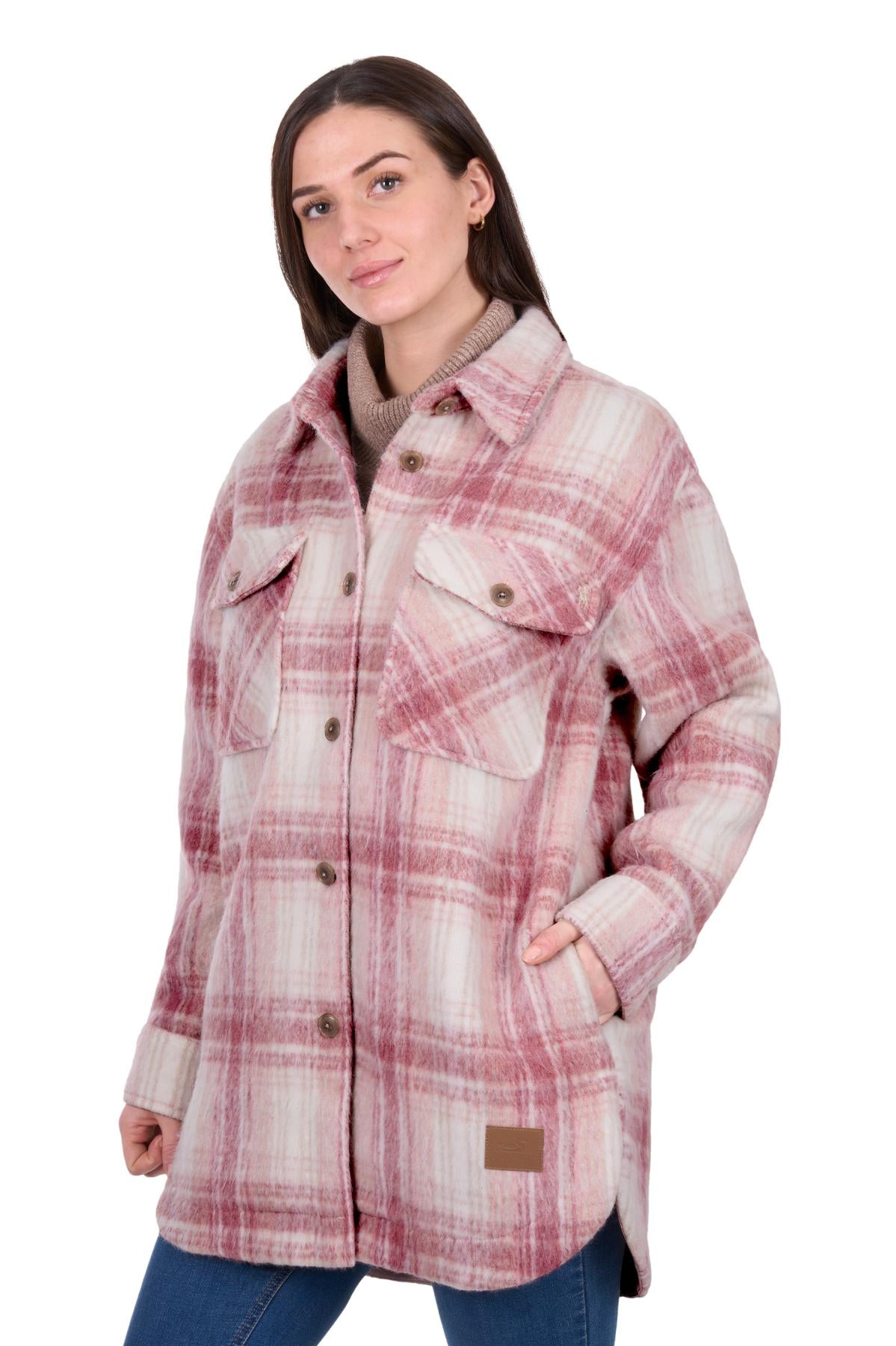 DUX-BACK Women's Elk Overshirt