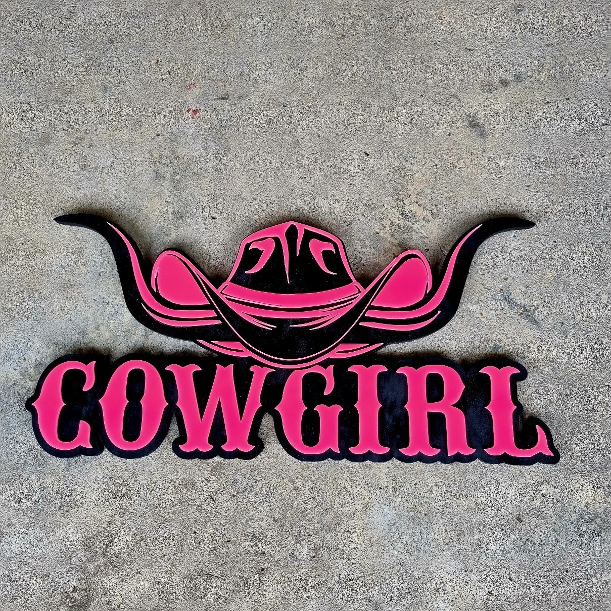 Brigalow Cowgirl Wall Signs