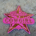 Brigalow Wall Signs - Timber - Rodeo Cowgirl