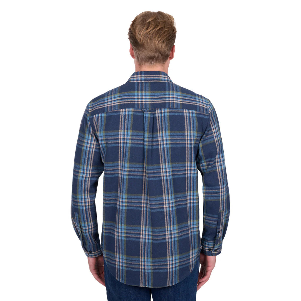 Dux Bak - Mens Miles L/S Thermal Shirt Navy/Teal