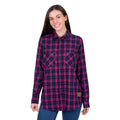 Dux-Bak Women's Sybel L/S Thermal Shirt Pink/Navy