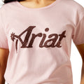Ariat Spur Script T-Shirt Dusty Pink