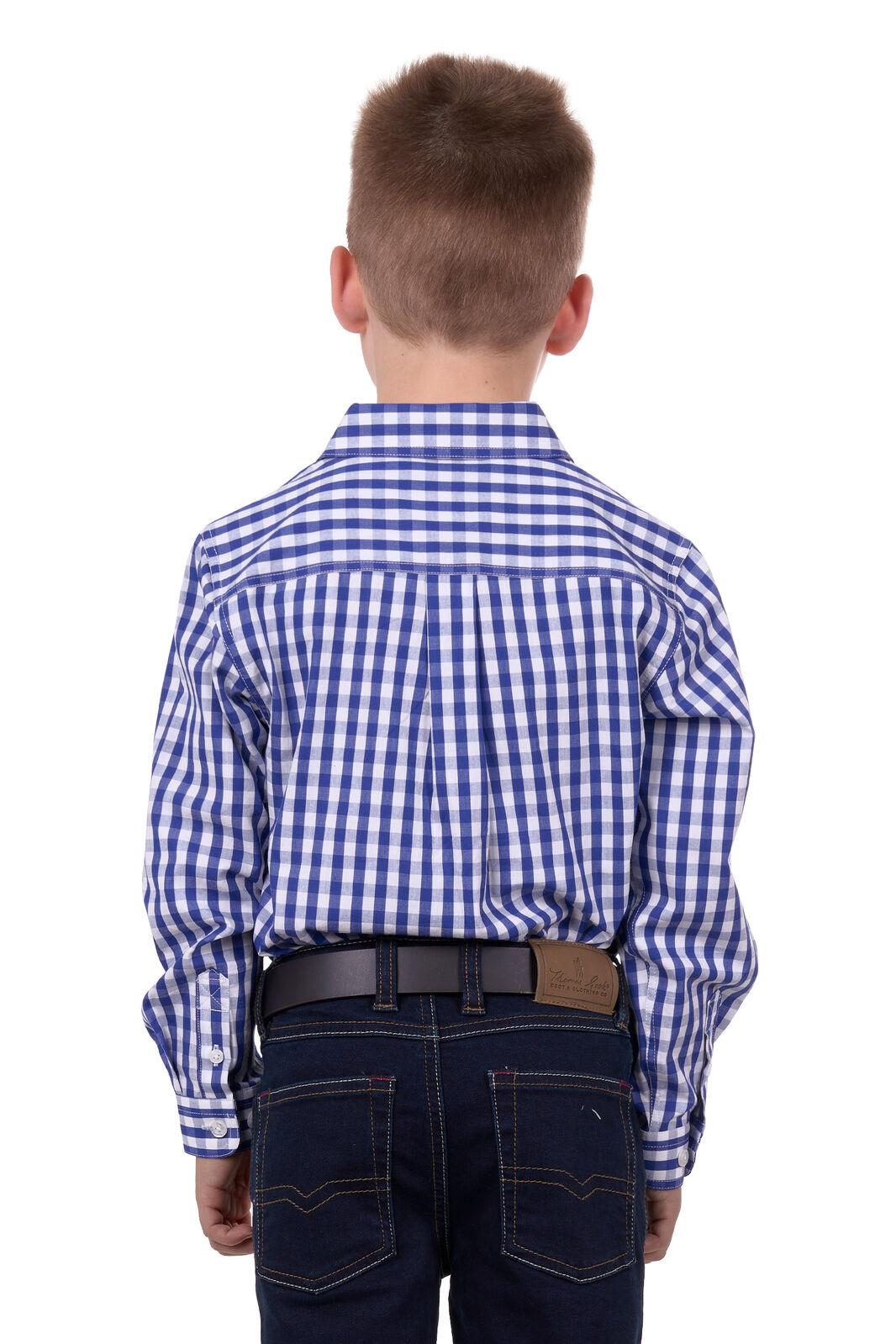 Hard Slog Kids Denny 1/2 Placket Long Sleeve Shirt