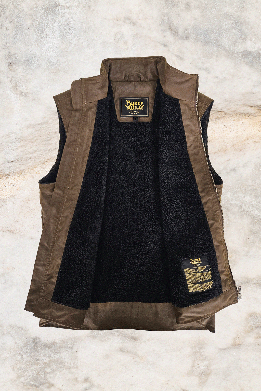 Burke & Wills Mens  Stockman Vest