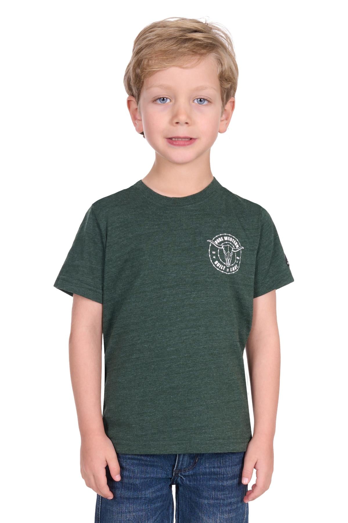 Pure Western BOY’S WALKER SHORT SLEEVE TEE
