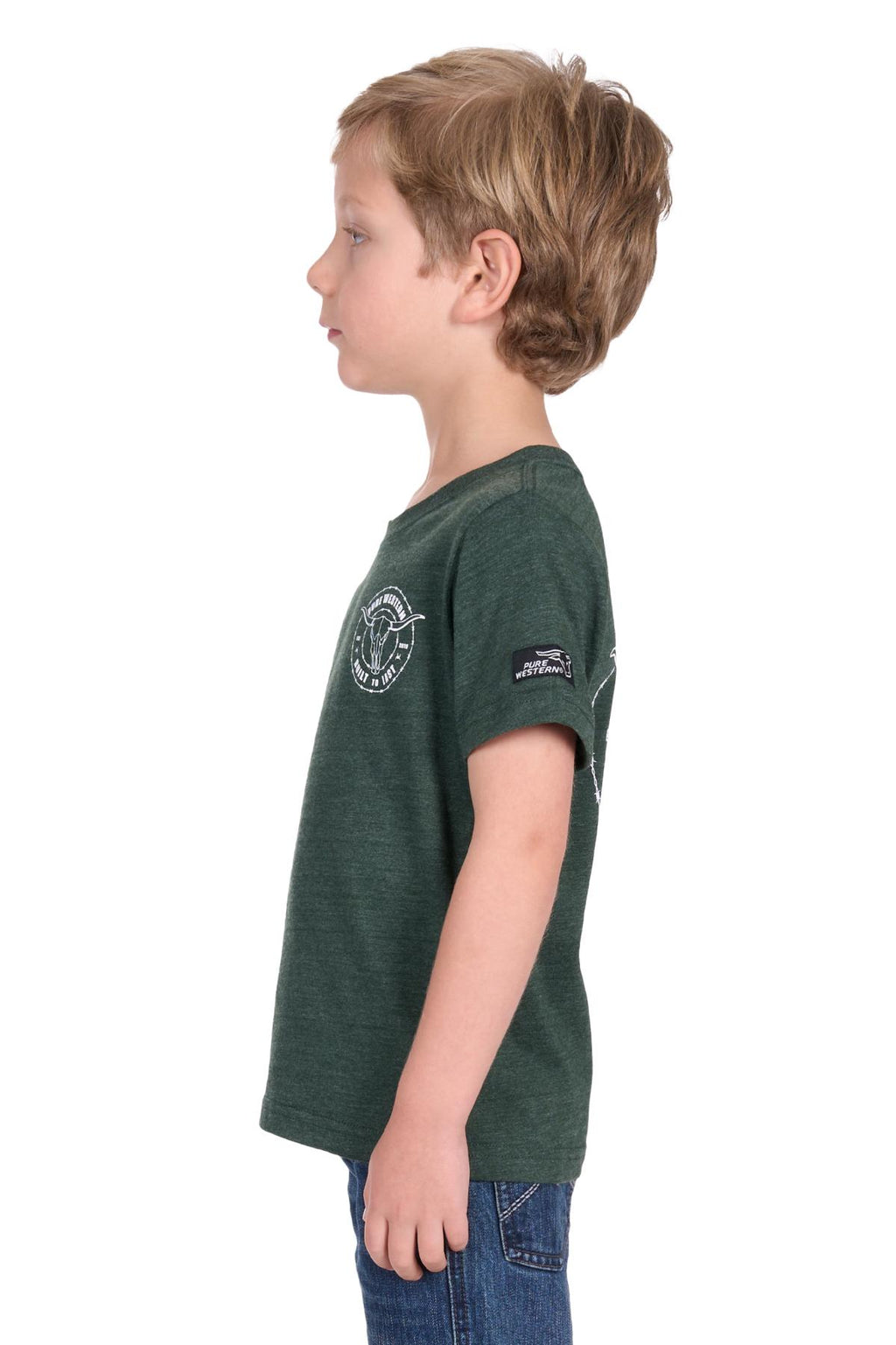 Pure Western BOY’S WALKER SHORT SLEEVE TEE