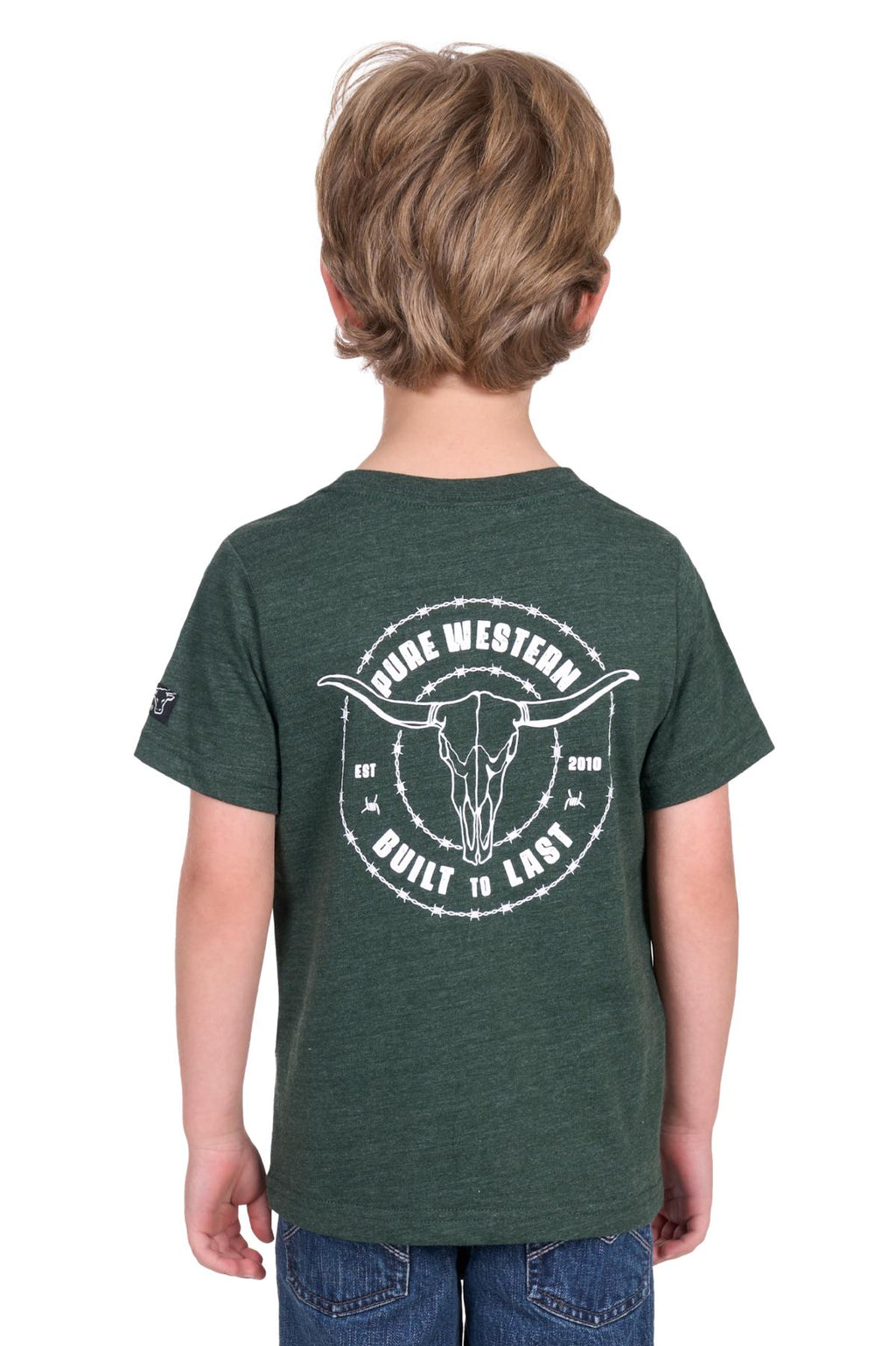 Pure Western BOY’S WALKER SHORT SLEEVE TEE