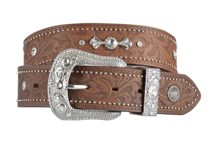 Wrangler Womens Kacie Belt Tan