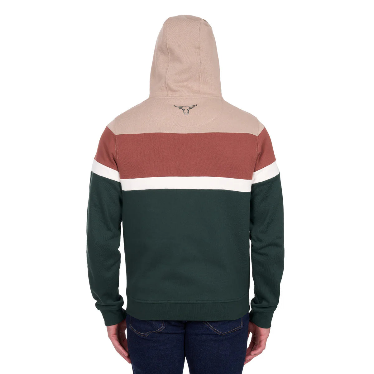 Pure Western Mens Harry Hoodie Green/Multi