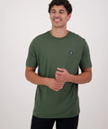 Swanndri Men's Hawthorn Merino T-Shirt- Olive