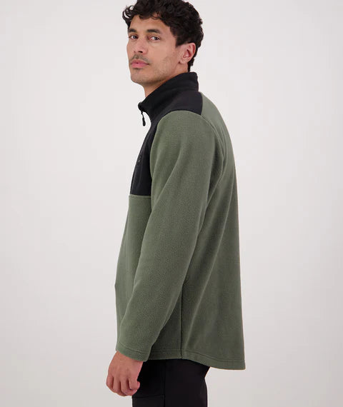 Swanndri Men's High Rock Fleece Quarter Zip