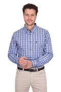Thomas Cook- Men’s Andrew Check 1-Pocket Long Sleeve Shirt