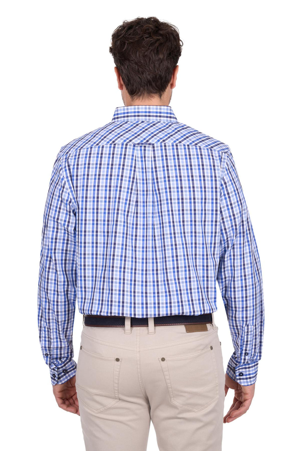 Thomas Cook- Men’s Andrew Check 1-Pocket Long Sleeve Shirt