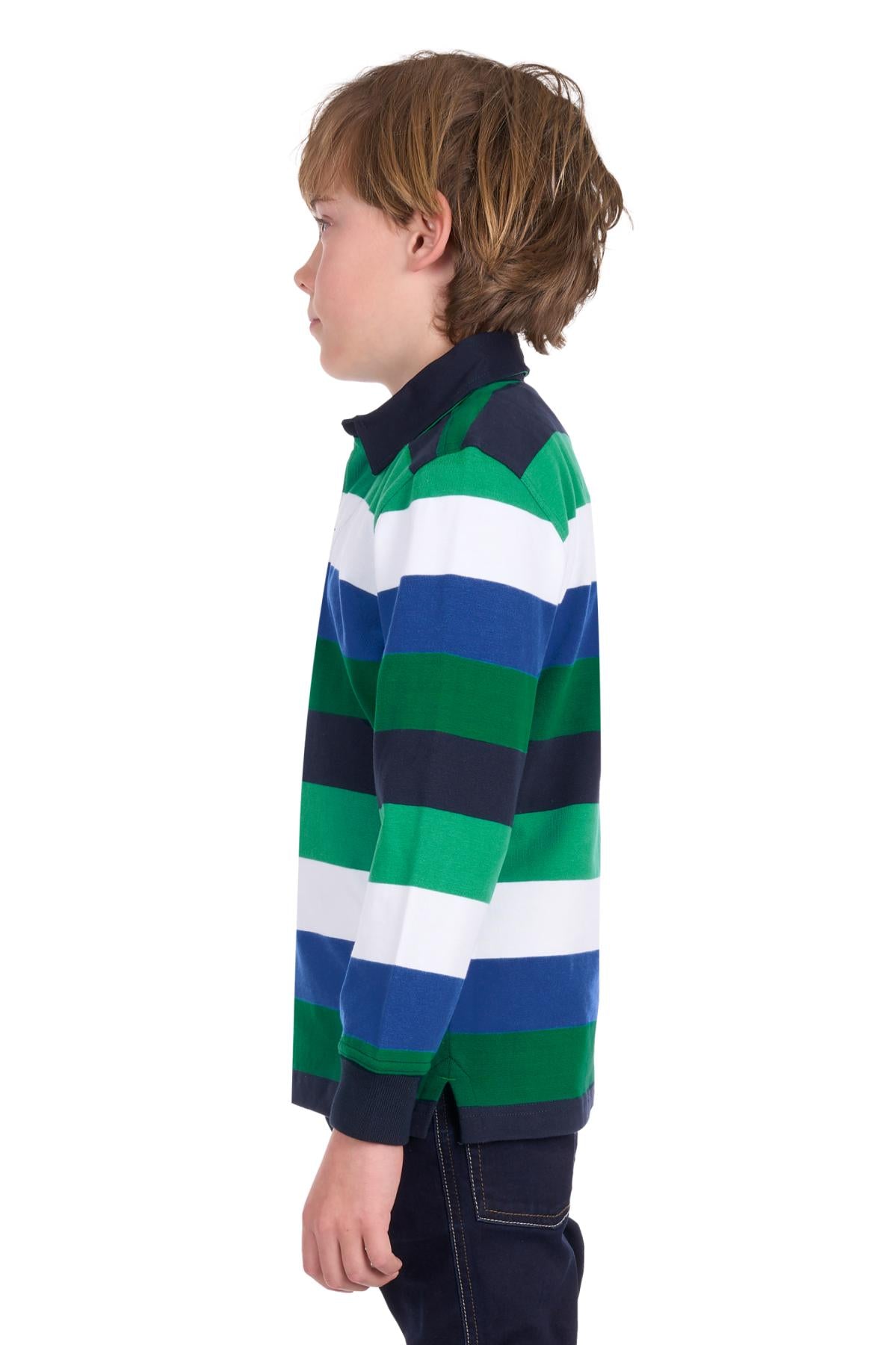 Thomas Cook Boy's Gary Stripe Rugby