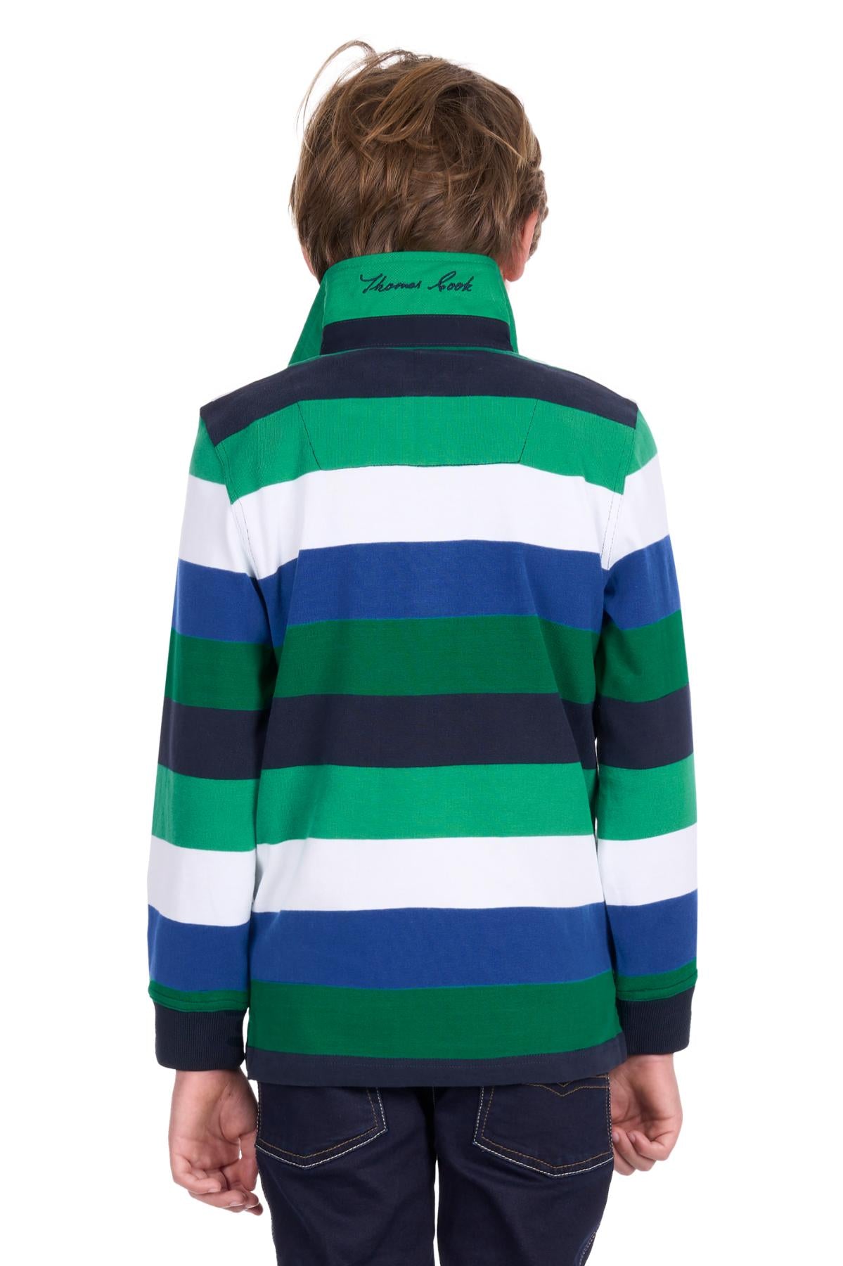 Thomas Cook Boy's Gary Stripe Rugby