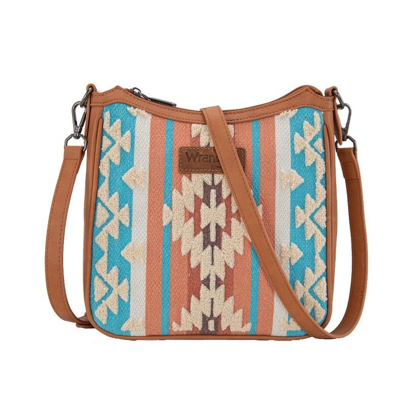 Wrangler Cilia Aztec Crossbody Tan