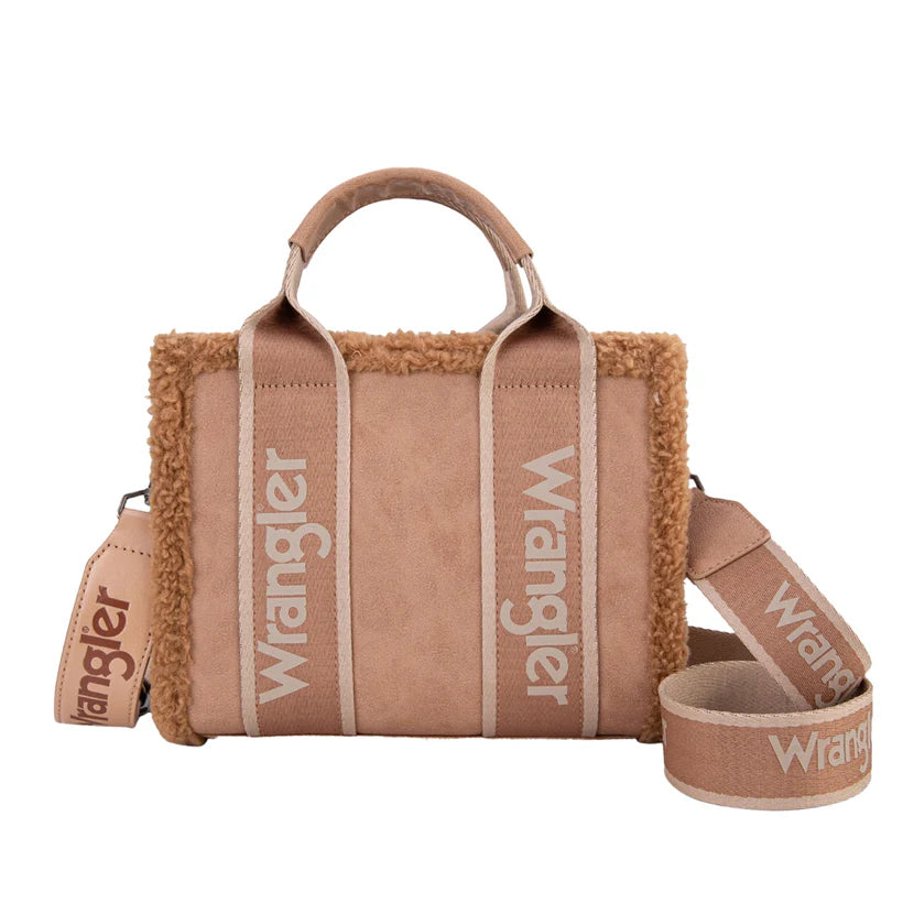 Wrangler Sherpa Logo Small Crossbody Bag