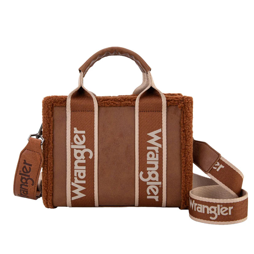 Wrangler Sherpa Logo Small Crossbody Bag