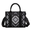 Wrangler Talia Aztec Crossbody Bag Black