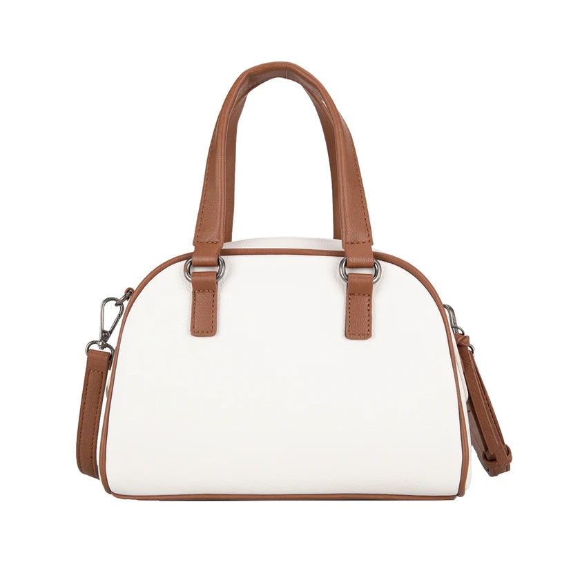 Wrangler Whipstitch Crossbody Bag Beige/Tan