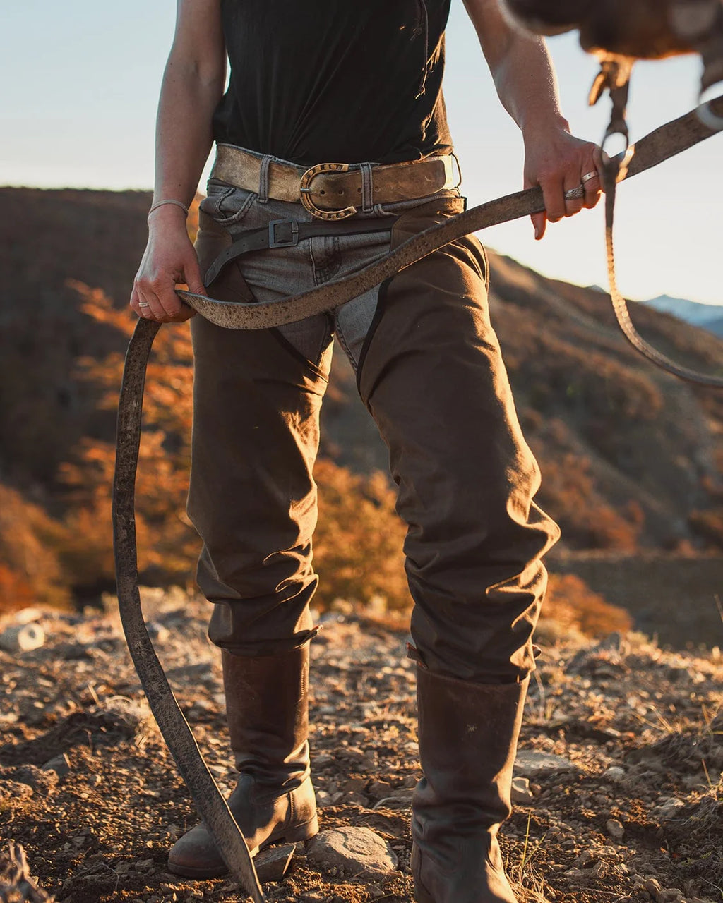 Outback Trading Oilskin Chaps