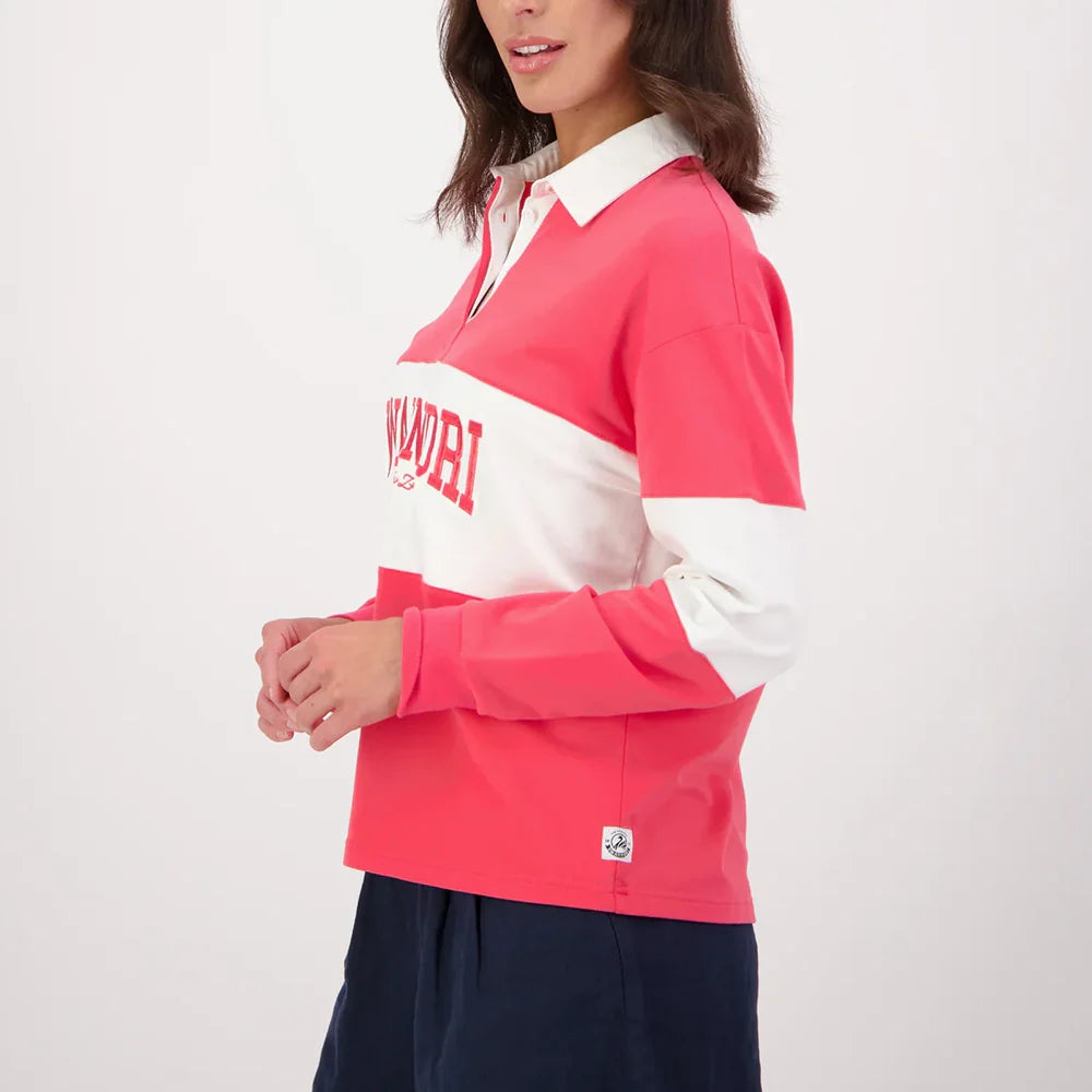 Swanndri Womens Cameron Long Sleeve Rugby Top