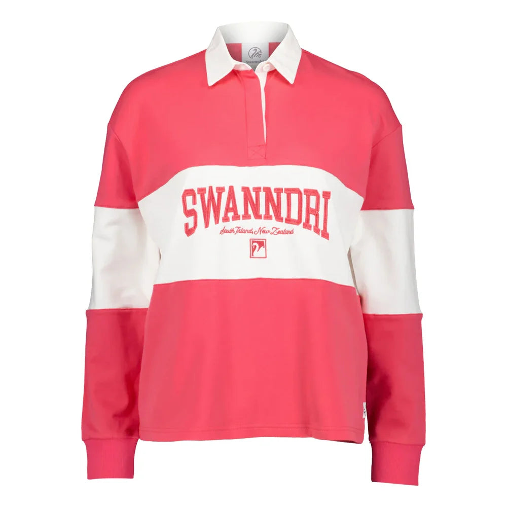 Swanndri Womens Cameron Long Sleeve Rugby Top