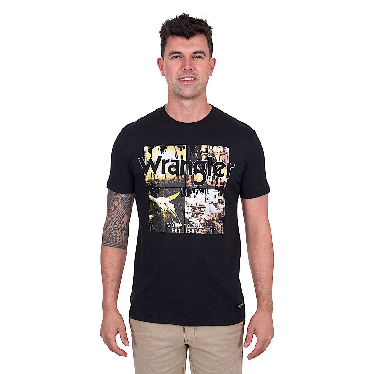 Wrangler Men's Luis Tee - Black