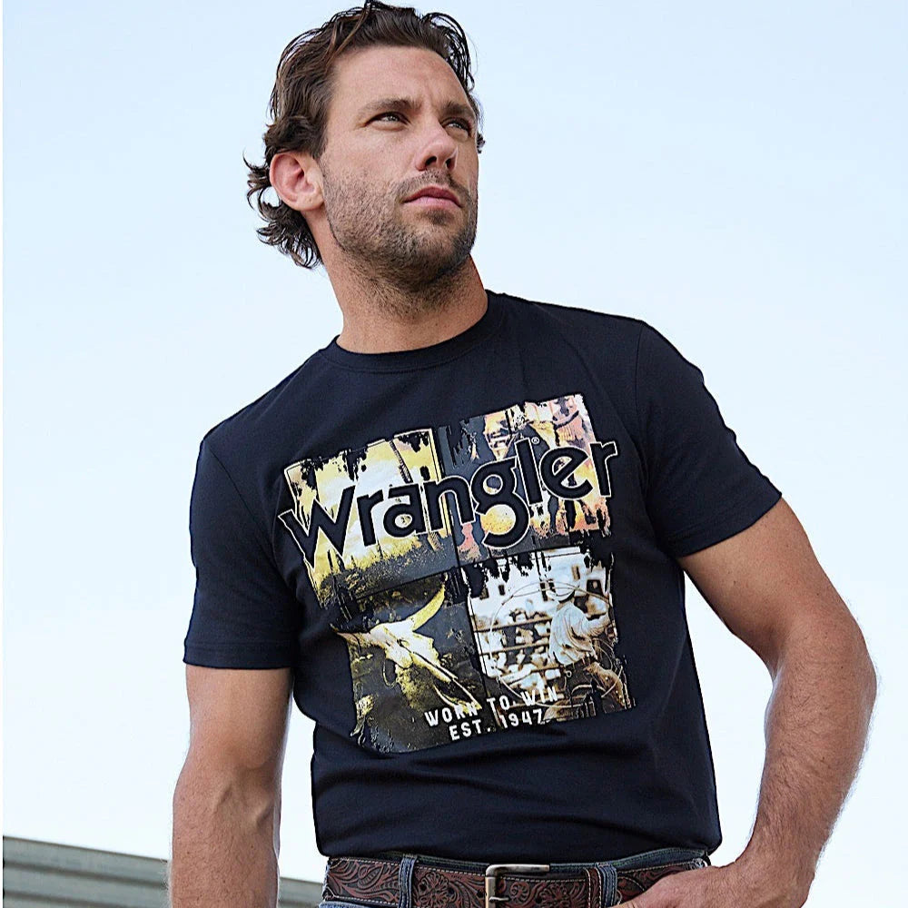 Wrangler Men's Luis Tee - Black