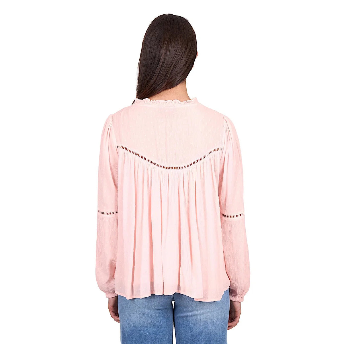 Wrangler Women's Elissa Blouse - Blush