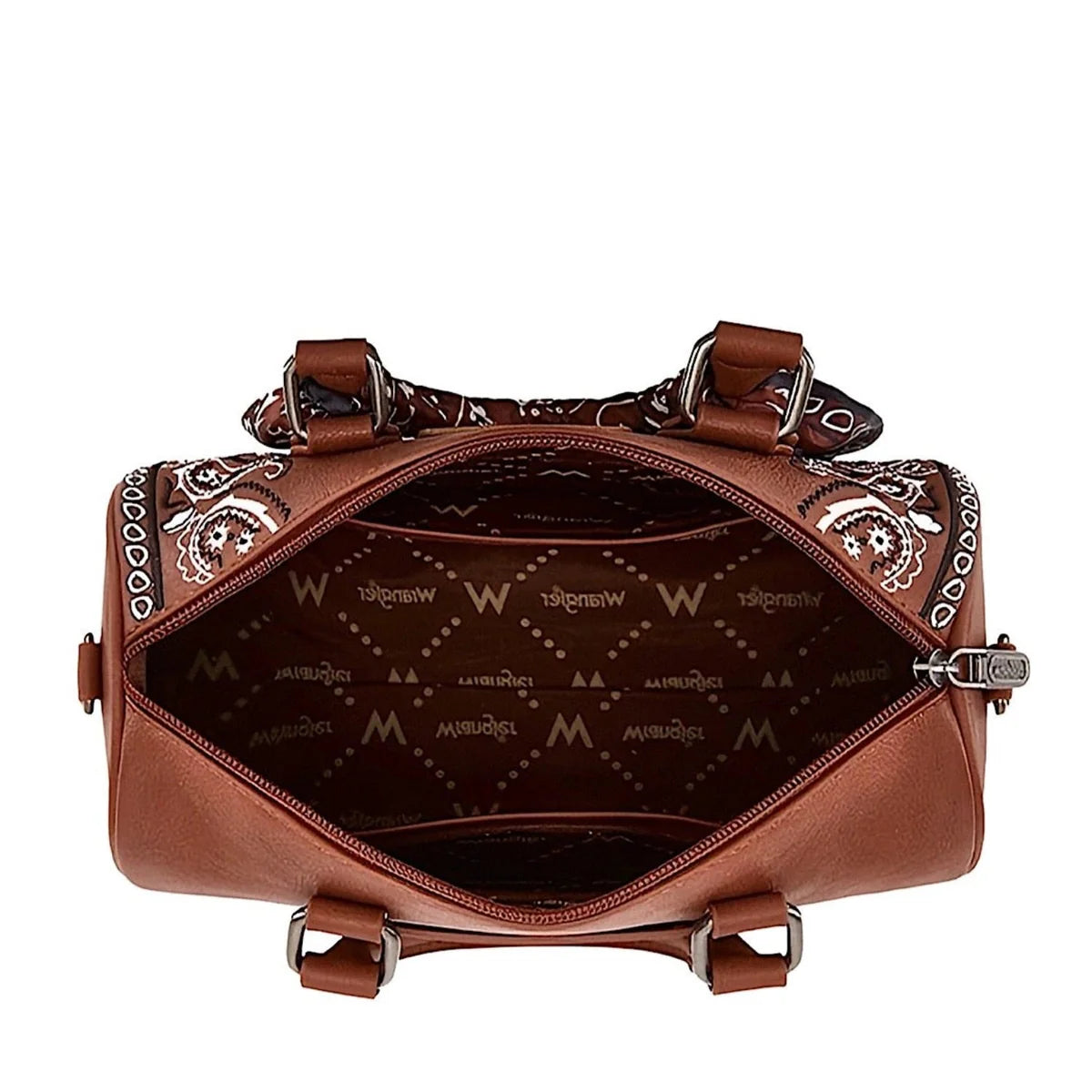 Wrangler Women's Paisley Barrel Bag