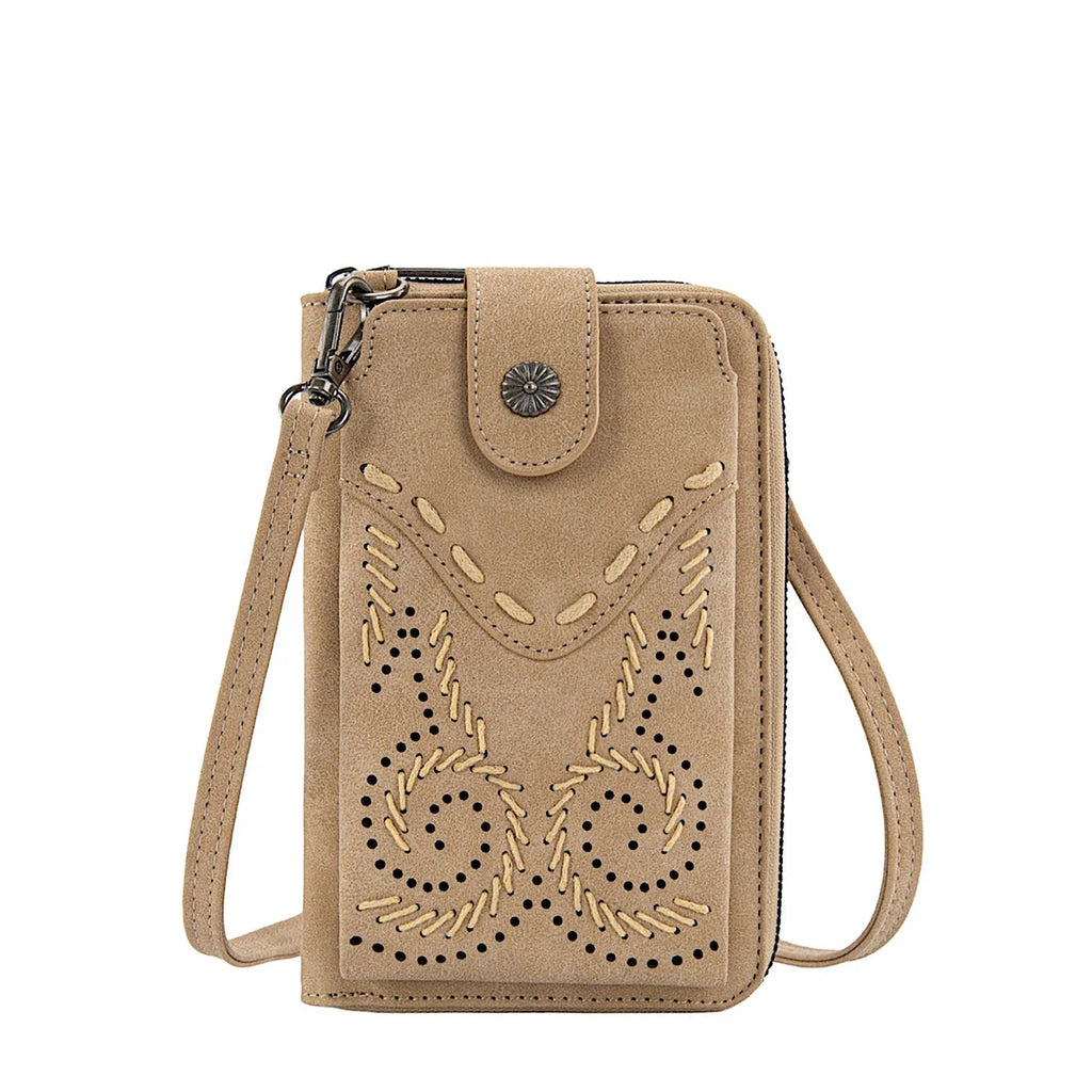 Wrangler Women's Swirl Phone Wallet Bag