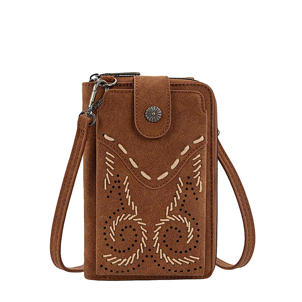Wrangler Women's Swirl Phone Wallet Bag